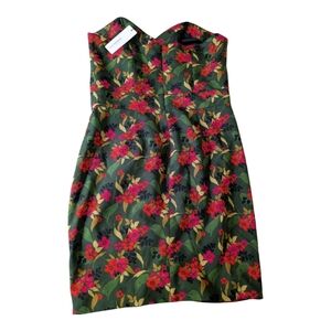 Lili Sidonio Floral, Strapless Dress. New.